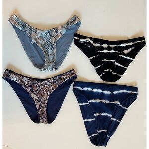 BECCA‎ Sample Pieces Bundle Of 4 Swimsuit Bottoms Size Small